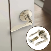 Защелка (мод.3187), межкомнатная, фиксатор, цвет мат. хром Защелка (мод.3187), межкомнатная, фиксатор, цвет мат. хром