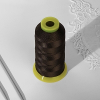 Нитки обувные, 300D/3, 800 м, цвет коричневый Нитки обувные, 300D/3, 800 м, цвет коричневый