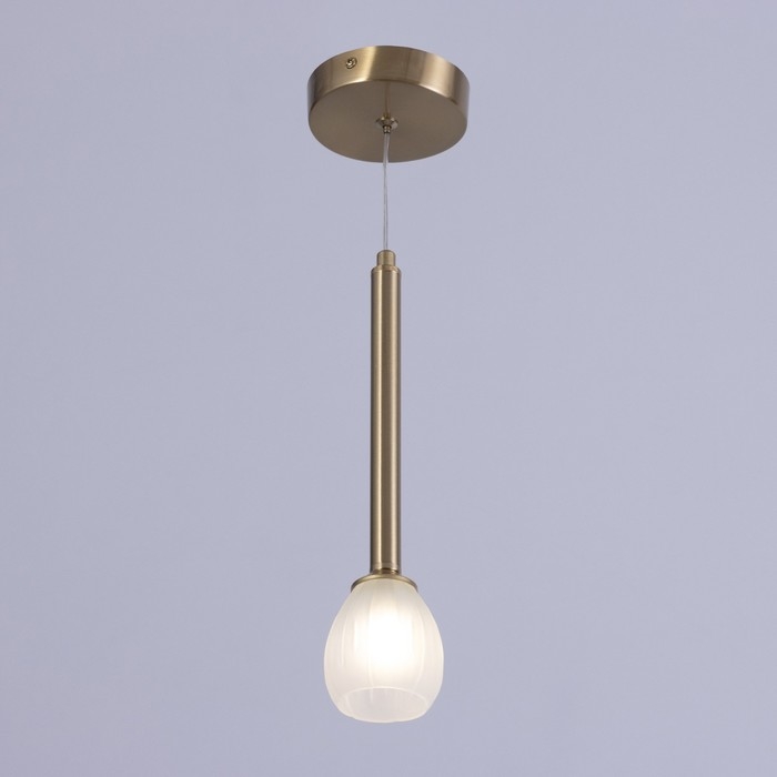 Светильник "Жаклин" 1х3Вт G4 Бронза 20х20х180см