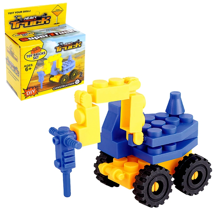 Конструктор &laquo;Строительная техника&raquo;, МИКС