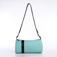 Сумка молодёжная на молнии, цвет бирюзовый Сумка молодёжная на молнии, цвет бирюзовый