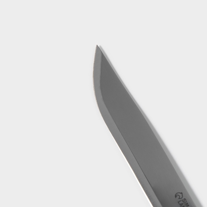 Нож кухонный Доляна &laquo;Страйп&raquo;, лезвие 15 см, цвет синий