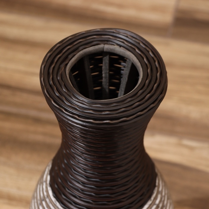 Ваза плетёная, напольная 16х16х40 см (+/- 2 см) Ваза плетёная, напольная 16х16х40 см (+/- 2 см)