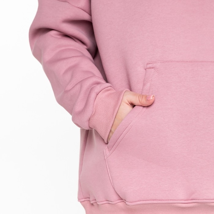 Худи женское НАЧЁС, цвет пудра, размер 48