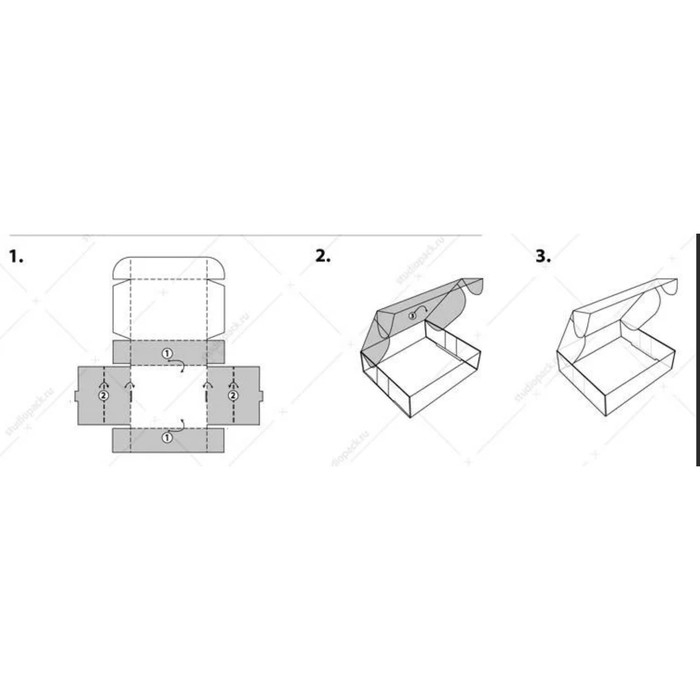 Коробка-шкатулка с окном, бурая, 27 х 21 х 9 см