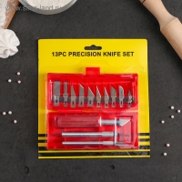 Набор кондитерских инструментов для моделирования, 13 предметов, цвет МИКС