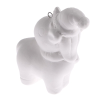 Новый год! Ёлочное украшение под раскраску «Единорог в колпачке» с подвесом, кисть Новый год! Ёлочное украшение под раскраску «Единорог в колпачке» с подвесом, кисть