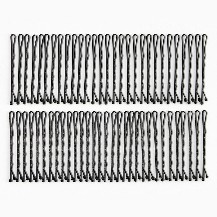 Невидимки для волос &laquo;Нежность&raquo; 60 шт, 4,5 см