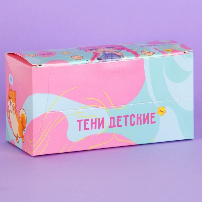 Тени детские &laquo;&lrm;Милота&raquo;&lrm;, 4 цвета