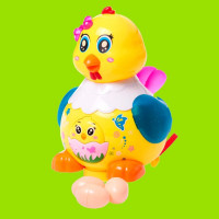 Развивающая игрушка «Курочка», световые и звуковые эффекты, несёт яица, МИКС Развивающая игрушка «Курочка», световые и звуковые эффекты, несёт яица, МИКС