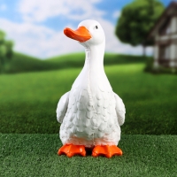 Садовая фигура "Гусь" 23х14х30см ///