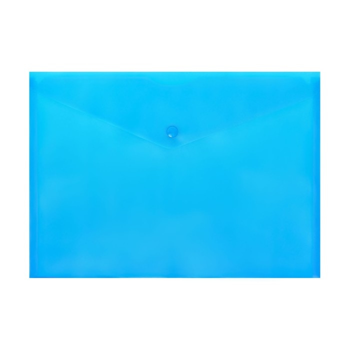 Набор папок-конвертов на кнопке 5 штук, А4, 150 мкм, Calligrata Standard, прозрачные, микс Набор папок-конвертов на кнопке 5 штук, А4, 150 мкм, Calligrata Standard, прозрачные, микс