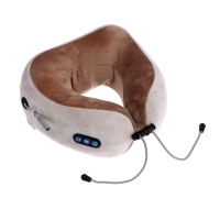 Массажная подушка Luazon LEM-06, 3.7 Вт, 2 вида массажа, ИК-подогрев, АКБ, коричневая Массажная подушка Luazon LEM-06, 3.7 Вт, 2 вида массажа, ИК-подогрев, АКБ, коричневая