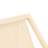 Шезлонг с тканью