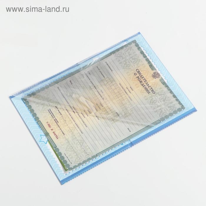 Папка для свидетельства о рождении мальчика &laquo;Мои первые документы&raquo;, А5