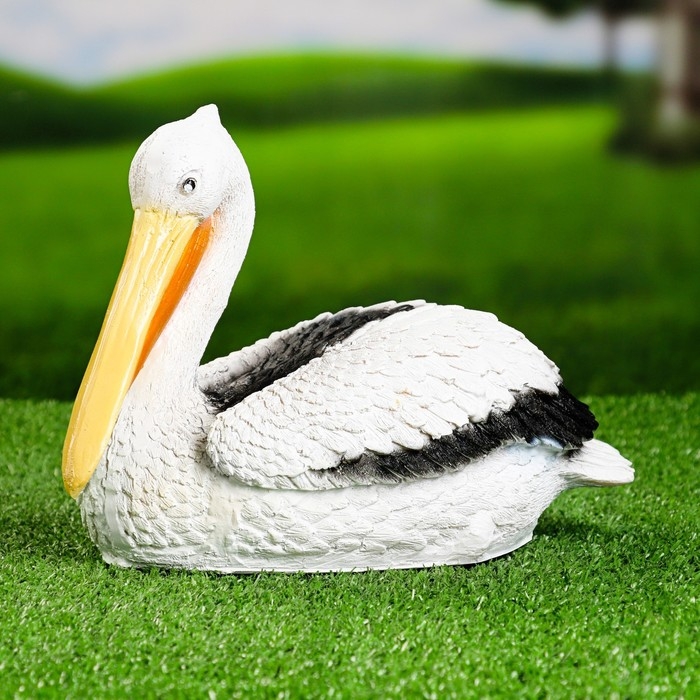 Садовая фигура Садовая фигура "Пеликан малый" 24х13х18см