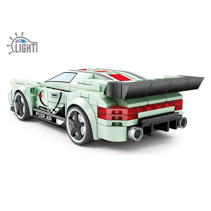 Конструктор Гонка «Старлайт», световые эффекты, 248 деталей Конструктор Гонка «Старлайт», световые эффекты, 248 деталей