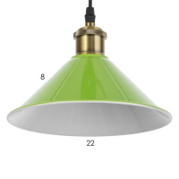 Светильник 1244/1GR E27 40Вт зеленый 22х22х8,5-108 см