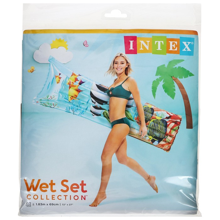 Матрас пляжный &laquo;Стильный&raquo;, 183 х 69 см, цвет МИКС, 59720NP INTEX