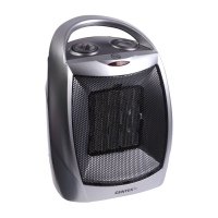 Тепловентилятор Centek CT-6020, керамический, 750/1500 Вт, обогрев/вентиляция, 15 м² Тепловентилятор Centek CT-6020, керамический, 750/1500 Вт, обогрев/вентиляция, 15 м²