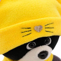 Мягкая игрушка &laquo;Енотик Дэнни&raquo; в шапке котёнка 20 см