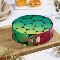 Форма для выпечки и выкладки с регулировкой размера &laquo;Никис&raquo;, d=22 см, h=7.5 см, антипригарное покрытие, цвет МИКС