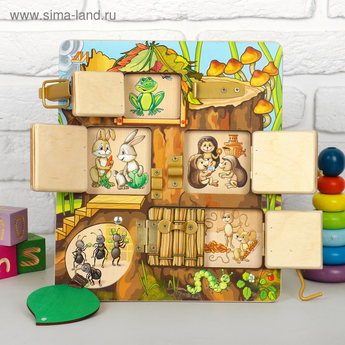 Бизиборд &laquo;Теремок&raquo;