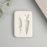 Молд силикон "Морковки" 2 предмета 1,2х4х6 см Молд силикон "Морковки" 2 предмета 1,2х4х6 см