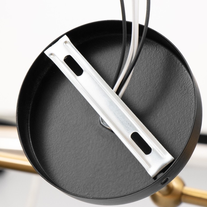 Бра "Кандела" 2хЕ27 черный  22х22х10см