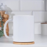 Кружка под сублимацию и нанесение "PREMIUM", с логотипом