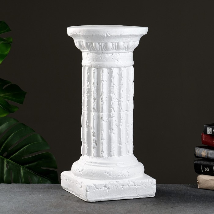 Колонна Колонна "Круглая средняя" 22х22х45см белая