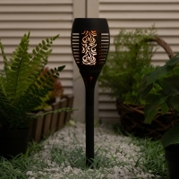 Светильник на солн. бат. "СТАРТ", "Маори Пламя" 9.5x50см, IP44, 36LED, эфф. огня, Т/БЕЛЫЙ Светильник на солн. бат. "СТАРТ", "Маори Пламя" 9.5x50см, IP44, 36LED, эфф. огня, Т/БЕЛЫЙ