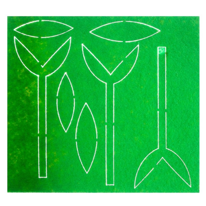 Набор для творчества. Открытки из фетра &laquo;Цветы&raquo;