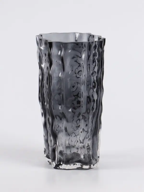 Ваза &laquo;Фонс&raquo;, 24&times;14.5 см, стекло, чёрная