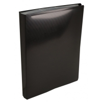 Папка c 80 вкладышами А4, 700 мкм, Calligrata DeLuxe, 40 мм, в коробке, чёрная Папка c 80 вкладышами А4, 700 мкм, Calligrata DeLuxe, 40 мм, в коробке, чёрная