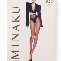 Женские колготки MINAKU 100 ден, цвет темно-коричневый, размер 4/L Женские колготки MINAKU 100 ден, цвет темно-коричневый, размер 4/L