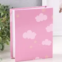 Фотоальбом 100 фото "Малышке" 10X15см, ПП карм., розовый