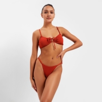 Купальник раздельный MINAKU, цвет рыжий размер 48