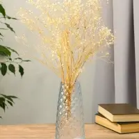 Ваза стекло настольная "Иви" 21,5х9,5х6,5 см, прозрачный