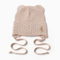 Шапка детская MINAKU, р-р 44-46, цвет бежевый Шапка детская MINAKU, р-р 44-46, цвет бежевый