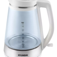 Чайник HYK-G3037 1.9л. 3000Вт белый