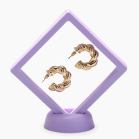 Подставка для украшений &laquo;Ромб&raquo;, 13*12,5*5 см, цвет сиреневый