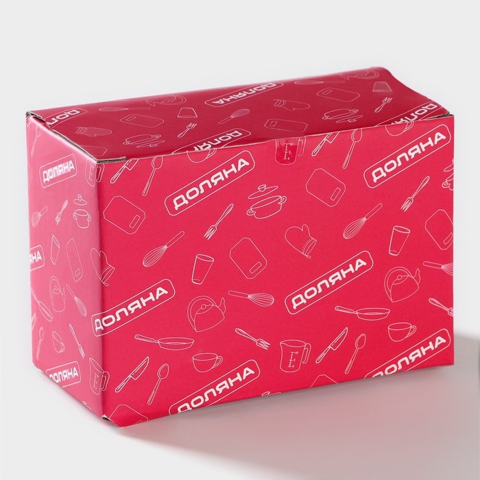 Набор для специй Доляна &laquo;Гурман&raquo;, 2 предмета: солонка, перечница, 120 мл