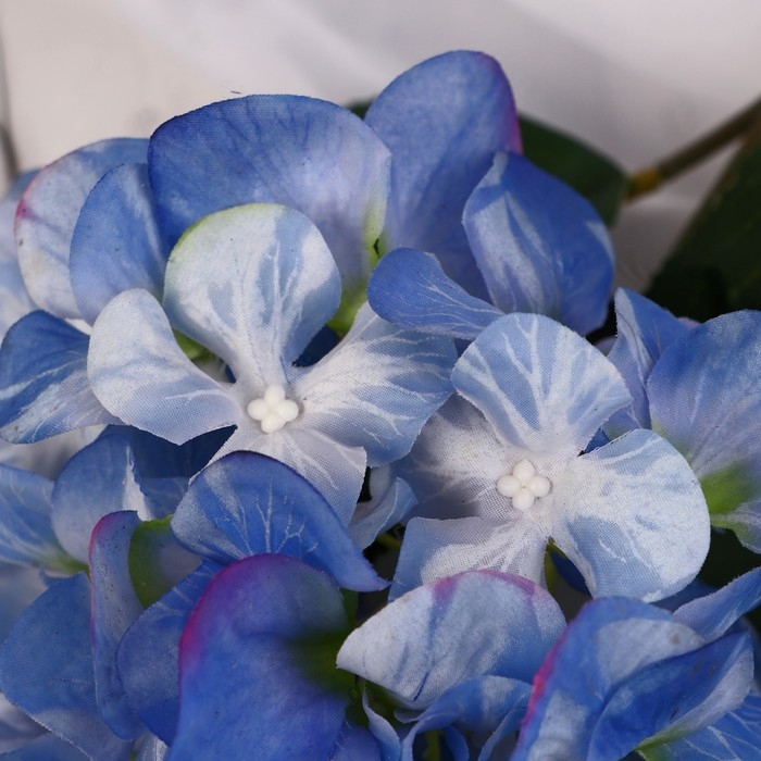 Цветы искусственные &laquo;Гортензия элит&raquo; d-16 см 50 см, голубой