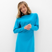 Платье женское трикотажное MINAKU: Basic line цвет мятный, р-р 42