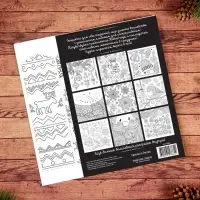 Новогодняя раскраска антистресс. Альбом &laquo;Зимняя сказка&raquo;, 20 стр