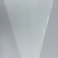 Пакет для цветов конус "Алиса", прозрачный, 45 х 60 см