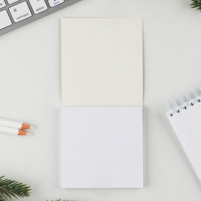 Подарочный набор новогодний &laquo;Это не я, это дед мороз&raquo; блокнот 90х90 и ручка пластик автоматическая