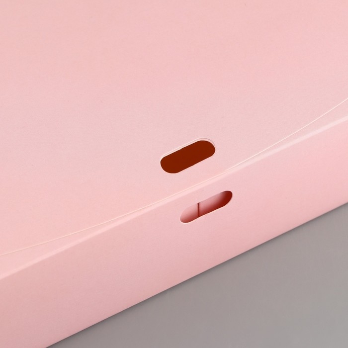 Коробка подарочная складная, упаковка, &laquo;Розовая&raquo;, 16,5 х 12,5 х 5 см, БЕЗ ЛЕНТЫ