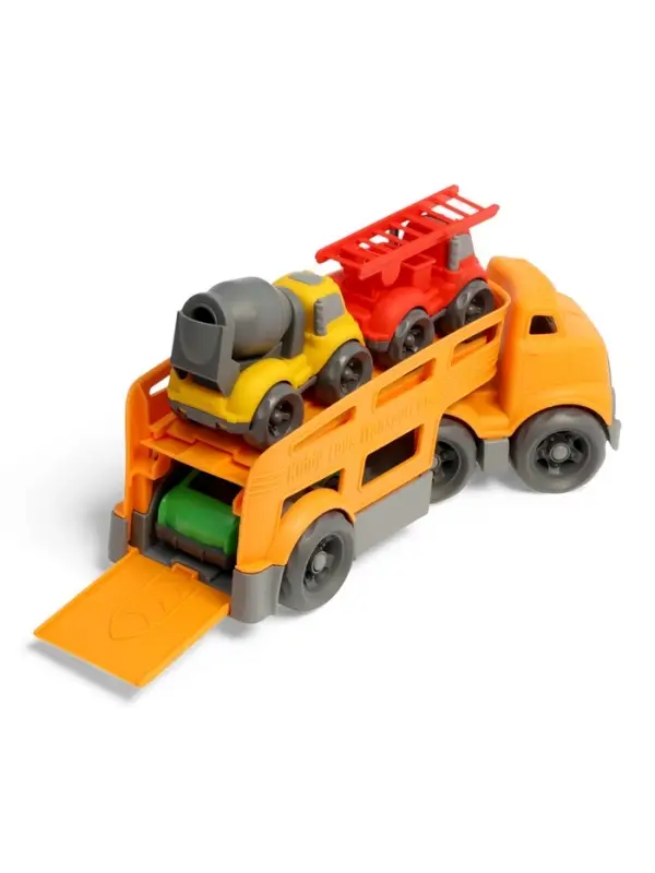 Автовоз &laquo;Car Hauler&raquo; №2 в пакете со спецтехникой